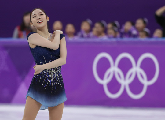 [올림픽] 최다빈, 감정충만  23일 강릉아이스아레나에서 열린 2018 평창동계올림픽 피겨스케이팅 여자 싱글 프리스케이팅에서 한국의 최다빈이 연기를 펼치고 있다.